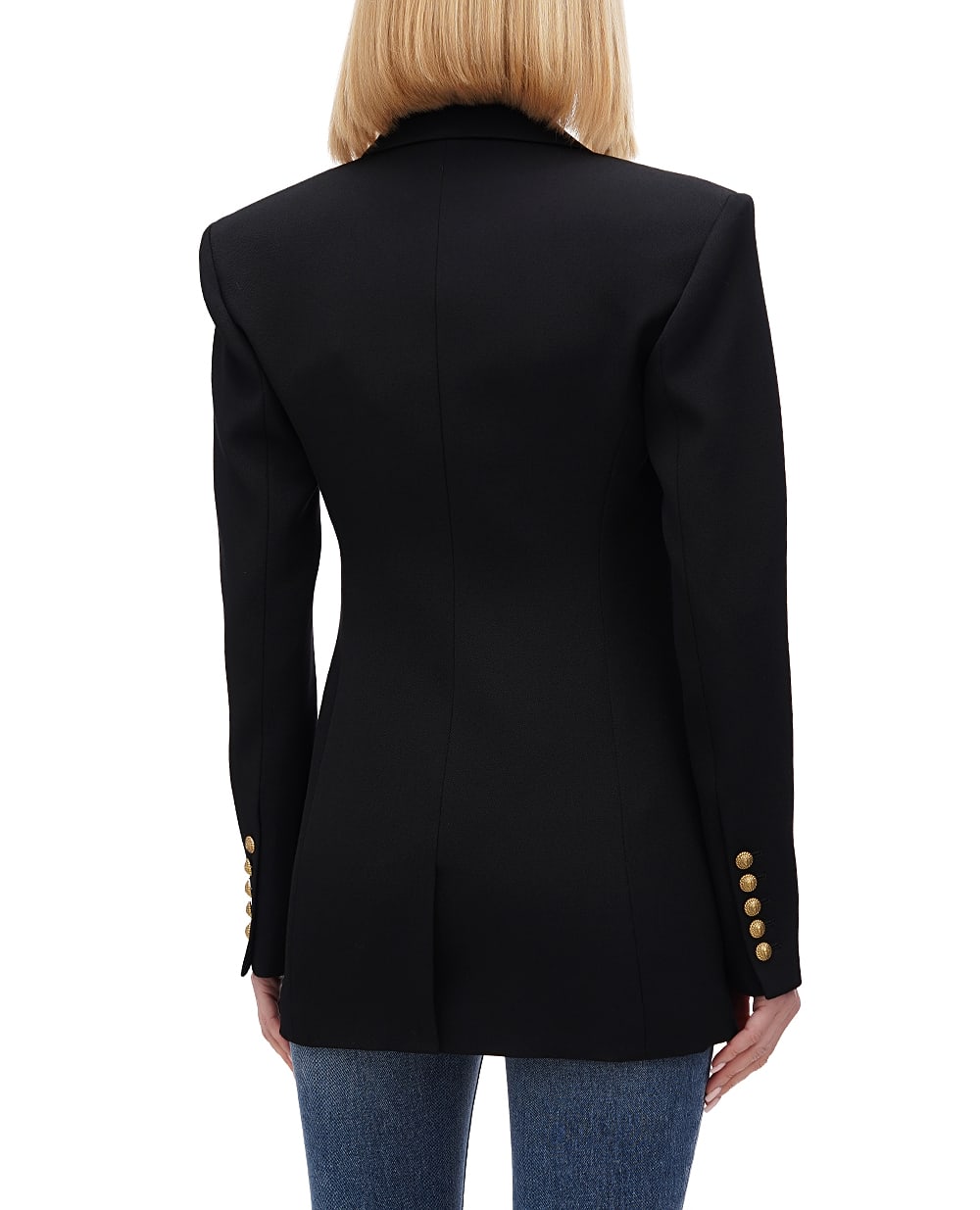 Жакет Balmain CF1SE055WC09, черный цвет • Купить в интернет-магазине Kameron