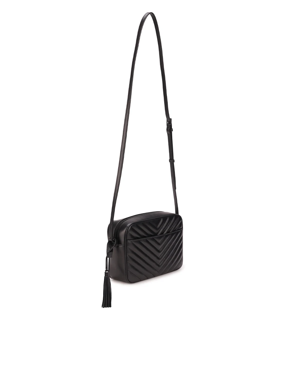 Кожаная сумка Lou Camera Bag Saint Laurent 715232-DV708, черный цвет • Купить в интернет-магазине Kameron