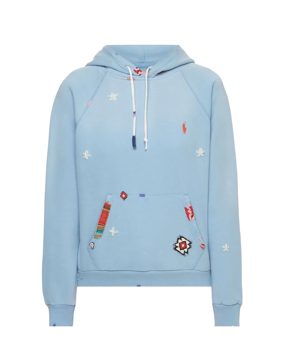 Худи Polo Ralph Lauren 211800344001, голубой цвет • Купить в интернет-магазине Kameron