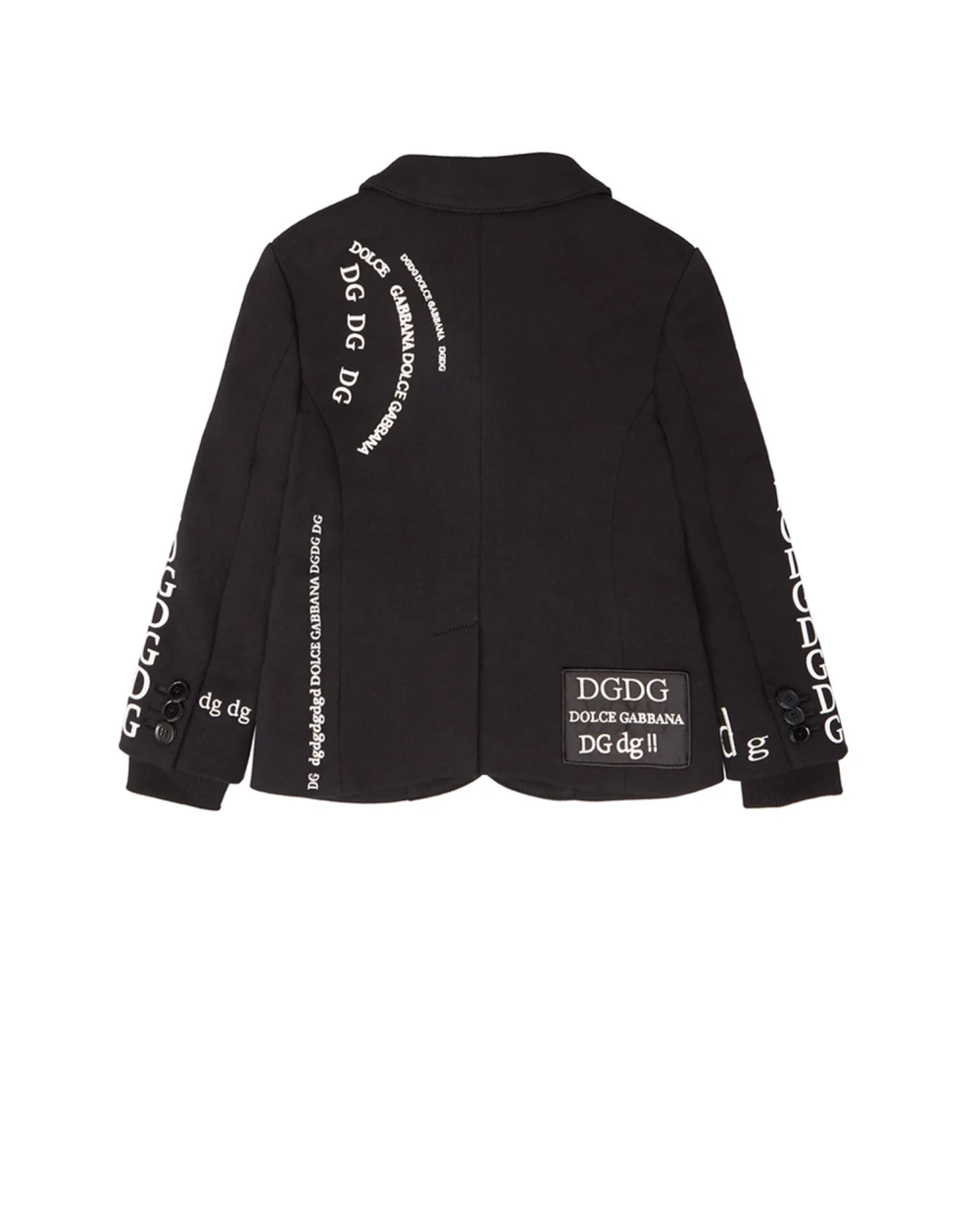 Пиджак Dolce&Gabbana Kids L4JE25-G7XCJ-B, черный цвет • Купить в интернет-магазине Kameron