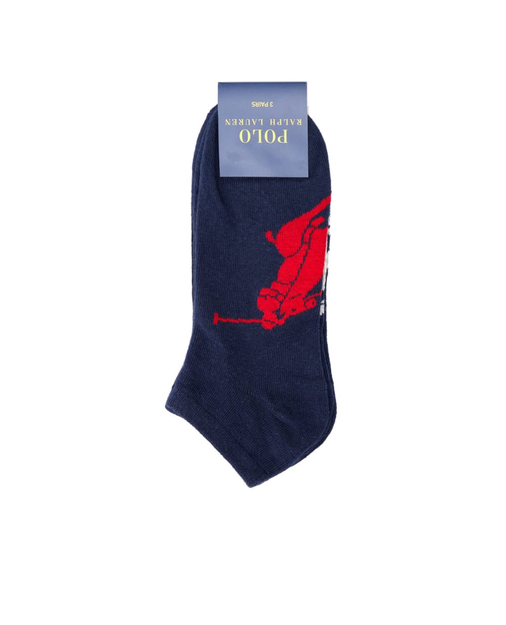 Носки (3 пары) Polo Ralph Lauren 449655205004, темно-синий цвет • Купить в интернет-магазине Kameron