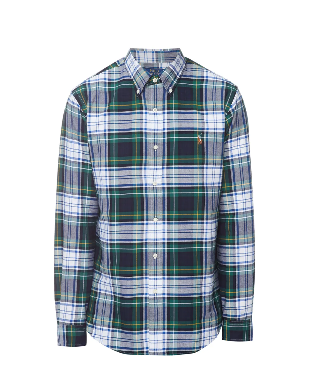 Рубашка Polo Ralph Lauren 710867315003, синий цвет • Купить в интернет-магазине Kameron