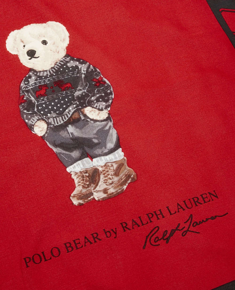 Платок Polo Ralph Lauren 455858556001, красный цвет • Купить в интернет-магазине Kameron