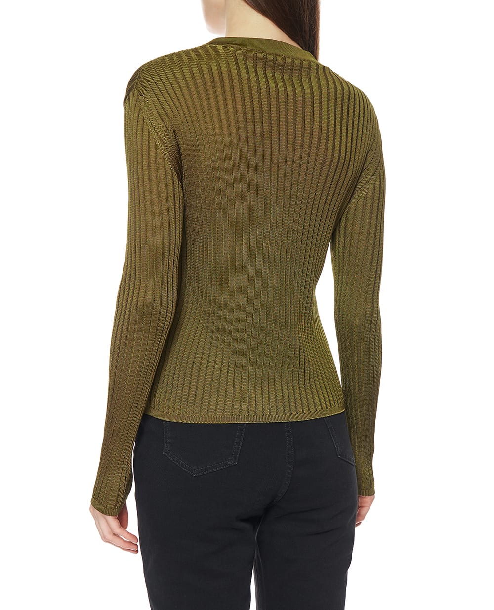 Кардиган Balmain CA0000000014, оливковый цвет • Купить в интернет-магазине Kameron