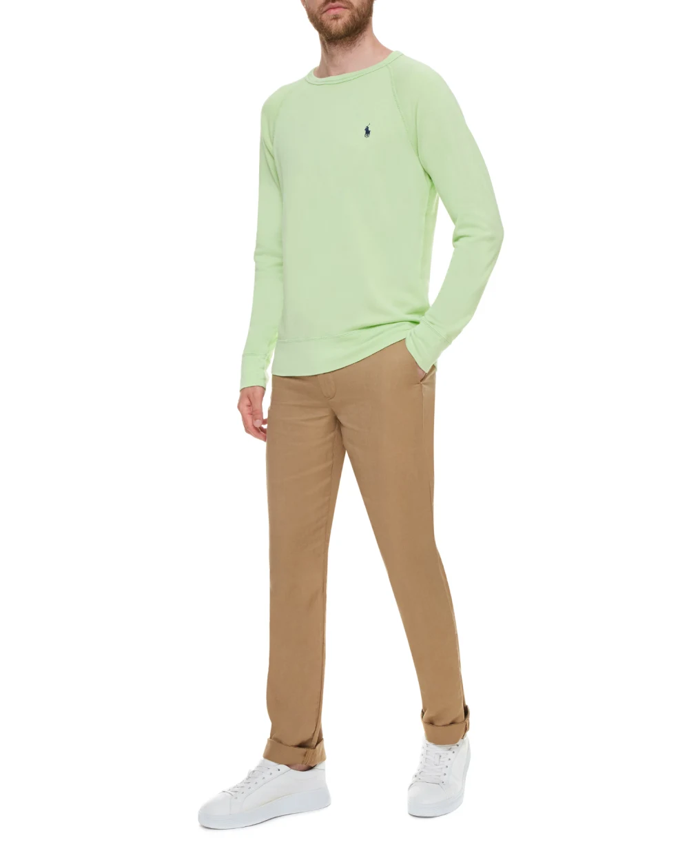 Свитшот Polo Ralph Lauren 710644952032, салатовый цвет • Купить в интернет-магазине Kameron