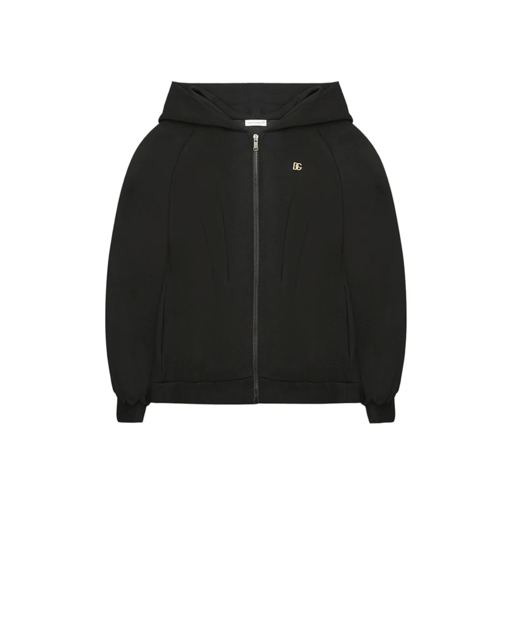 Худи Dolce&Gabbana Kids L5JW4R-G7BBX-B, черный цвет • Купить в интернет-магазине Kameron