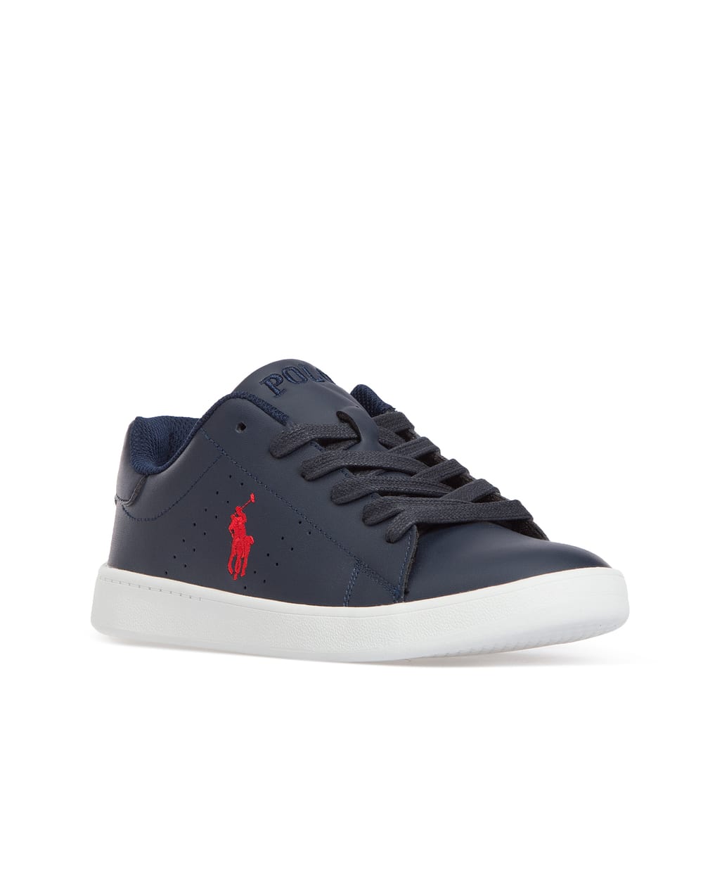 Детские сникеры Polo Ralph Lauren Kids 101195-J, синий цвет • Купить в интернет-магазине Kameron