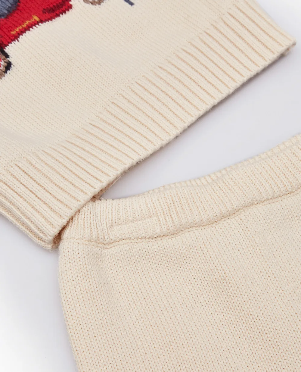 Детский костюм (свитер, брюки) Polo Ralph Lauren Kids 320881431001, бежевый цвет • Купить в интернет-магазине Kameron