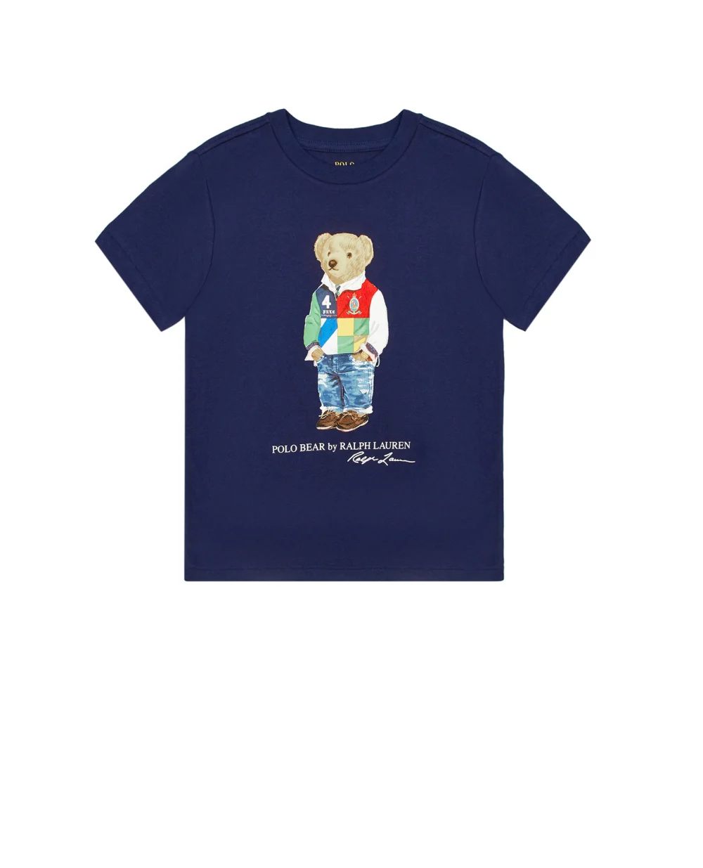 Футболка Polo Ralph Lauren Kids 322838244002, синий цвет • Купить в интернет-магазине Kameron