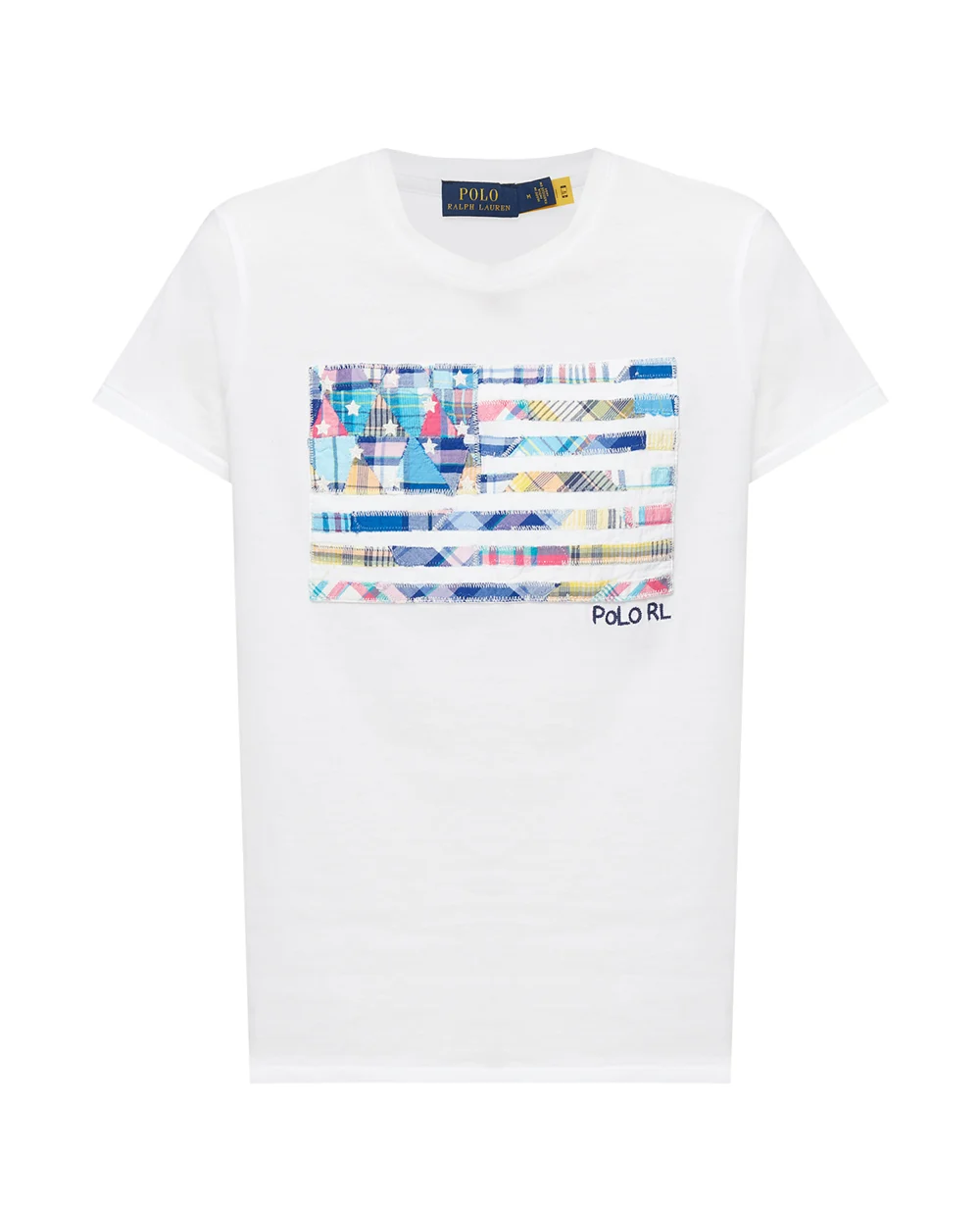 Футболка Polo Ralph Lauren 211838134001, белый цвет • Купить в интернет-магазине Kameron