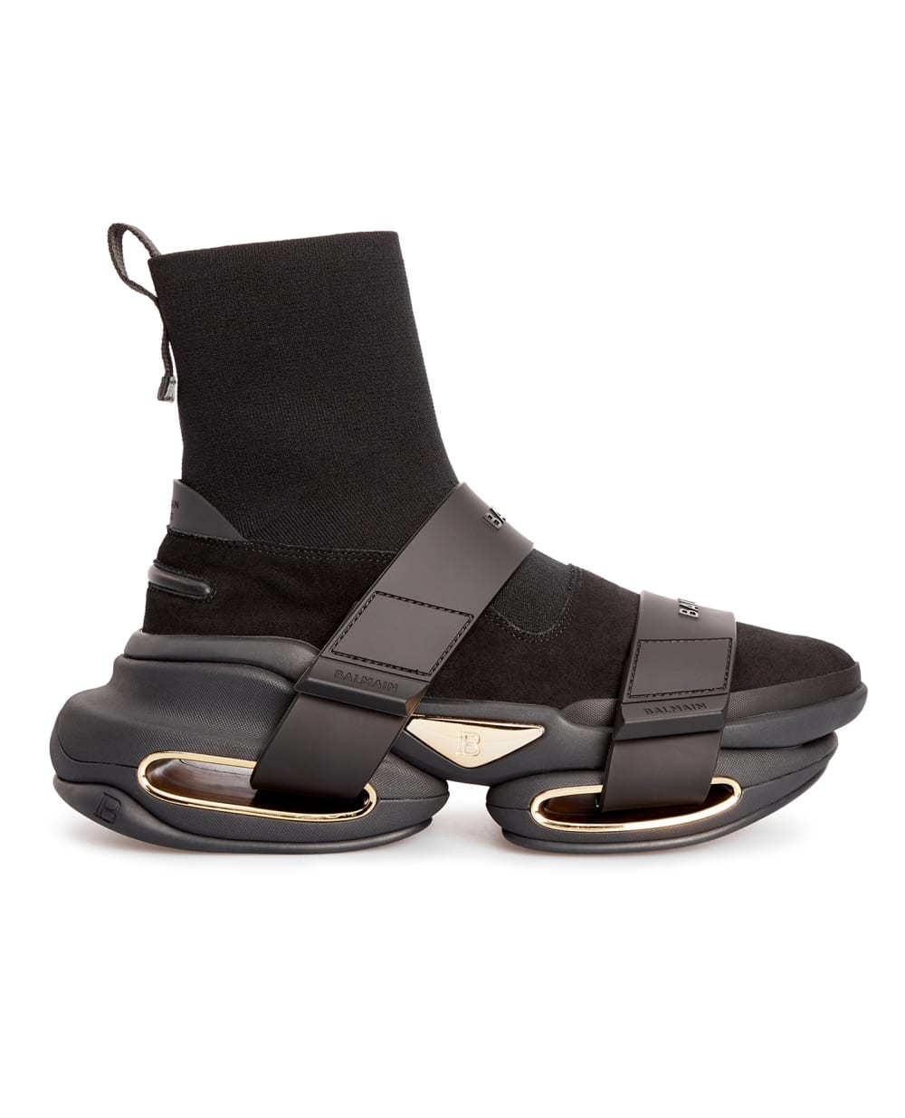 Хайтопы B-bold Strap Balmain VM0VH229TKSE, черный цвет • Купить в интернет-магазине Kameron