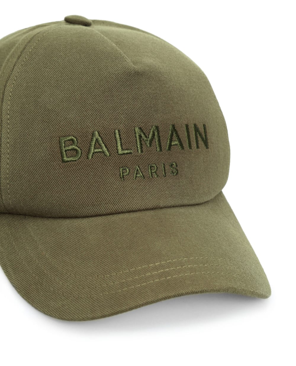 Бейсболка Balmain WF0XA015C318, зеленый цвет • Купить в интернет-магазине Kameron