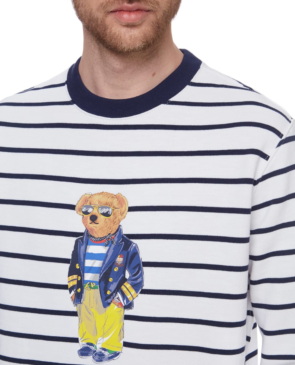 Свитшот Polo Ralph Lauren 710837970001, белый цвет • Купить в интернет-магазине Kameron