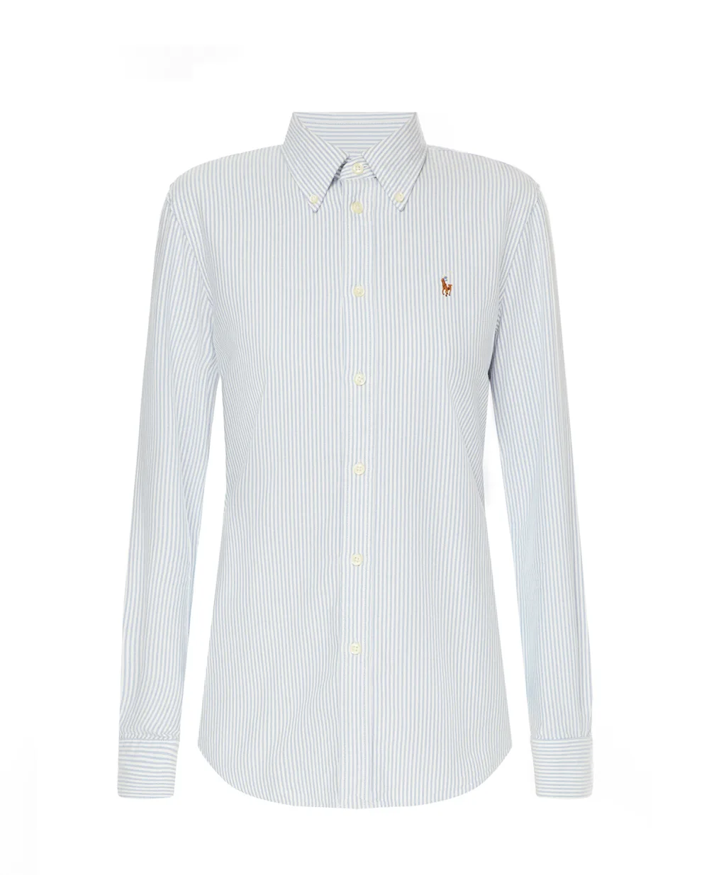 Рубашка Polo Ralph Lauren 211743355004, голубой цвет • Купить в интернет-магазине Kameron