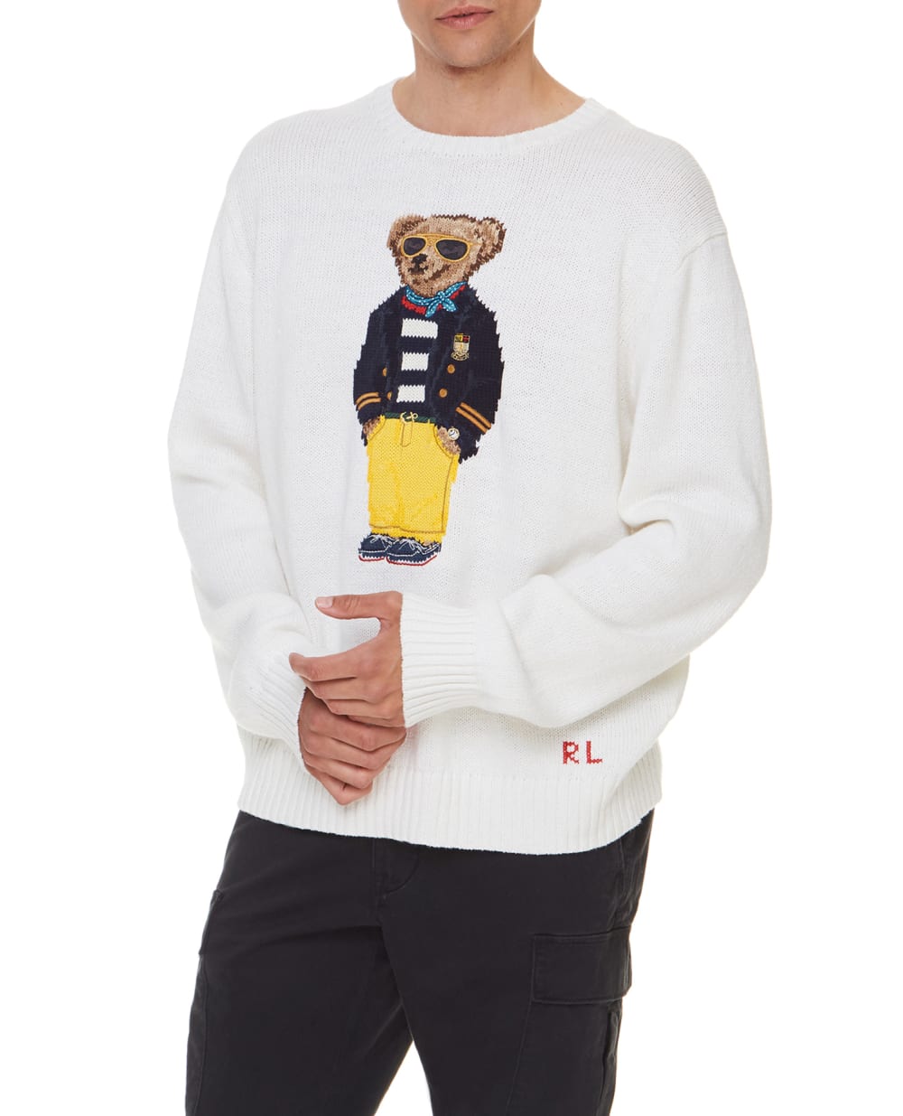 Свитер Polo Ralph Lauren 710834686001, белый цвет • Купить в интернет-магазине Kameron
