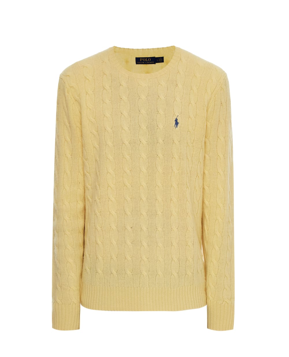 Шерстяной джемпер Polo Ralph Lauren 710719546028, желтый цвет • Купить в интернет-магазине Kameron