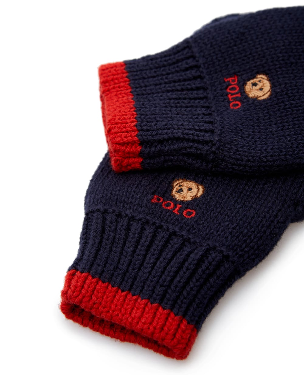 Рукавицы Polo Ralph Lauren Kids 321817524001, синий цвет • Купить в интернет-магазине Kameron