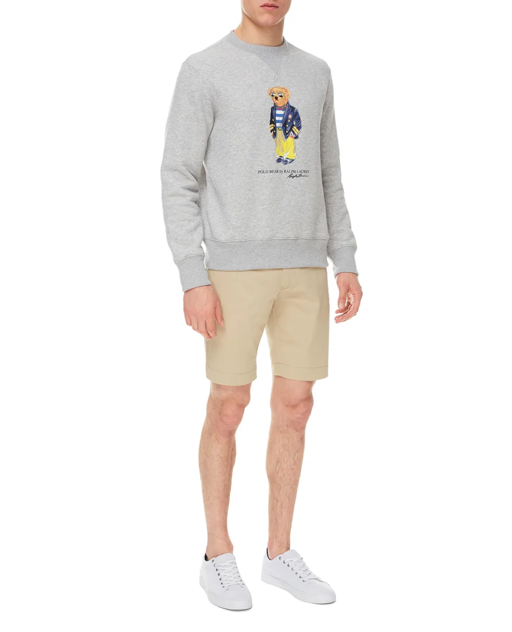Свитшот Polo Ralph Lauren 710835784002, серый цвет • Купить в интернет-магазине Kameron