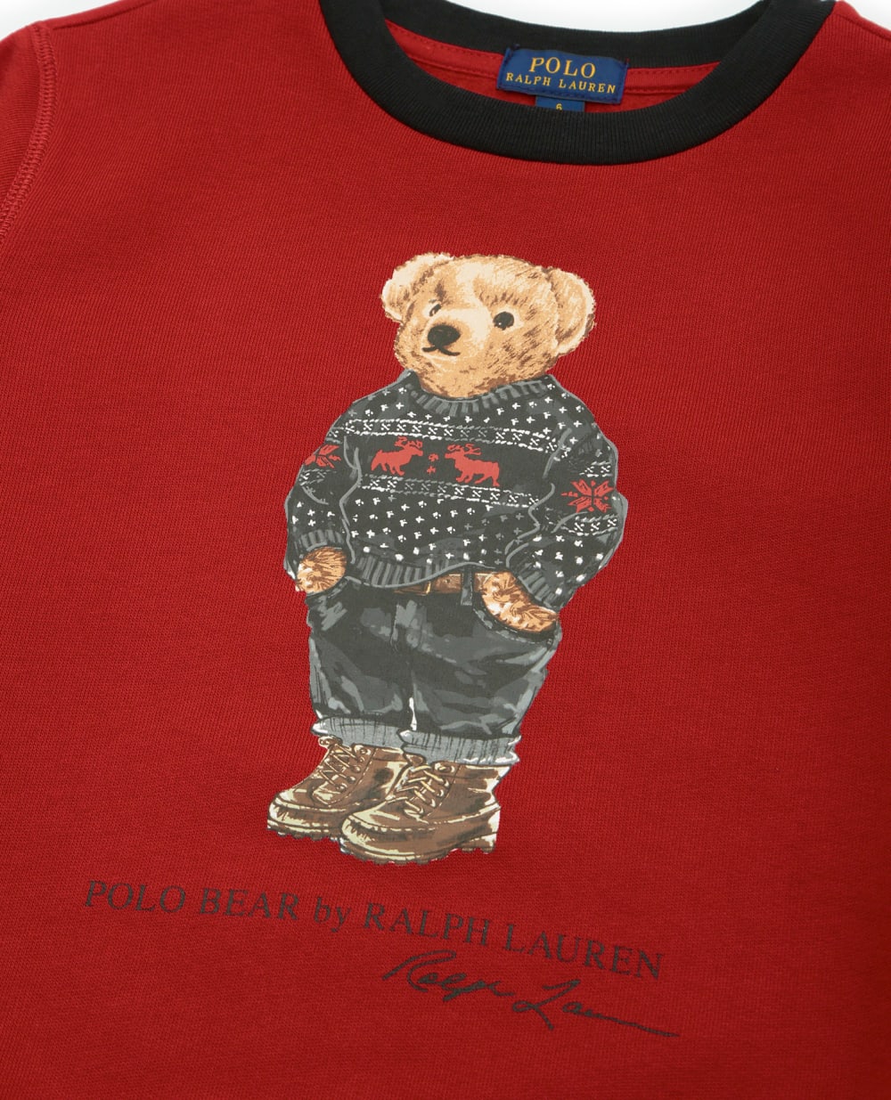 Детский свитшот Polo Ralph Lauren Kids 322853820001, красный цвет • Купить в интернет-магазине Kameron