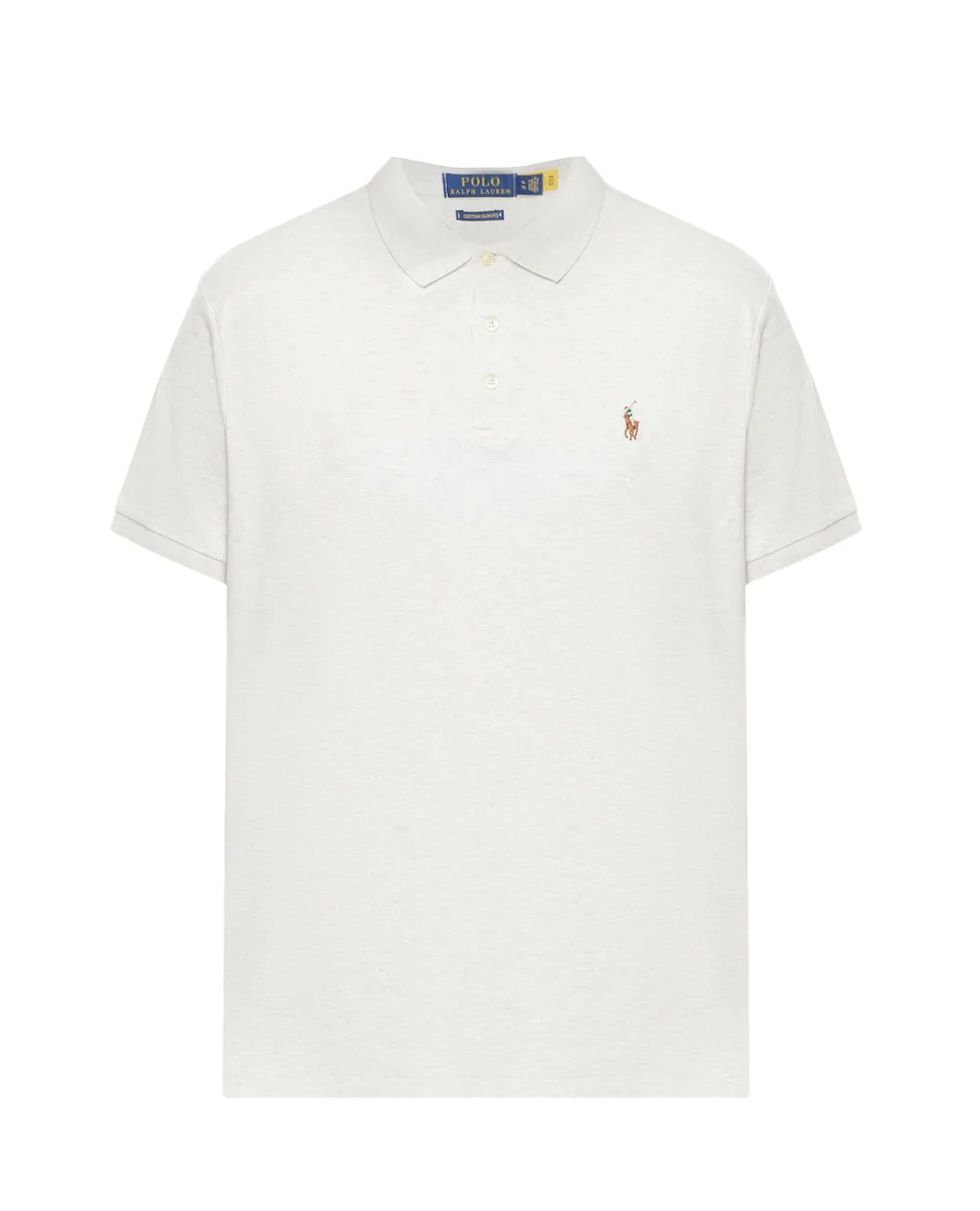 Поло Interlock Polo Ralph Lauren 710713130002, білий колір • Купити в інтернет-магазині Kameron