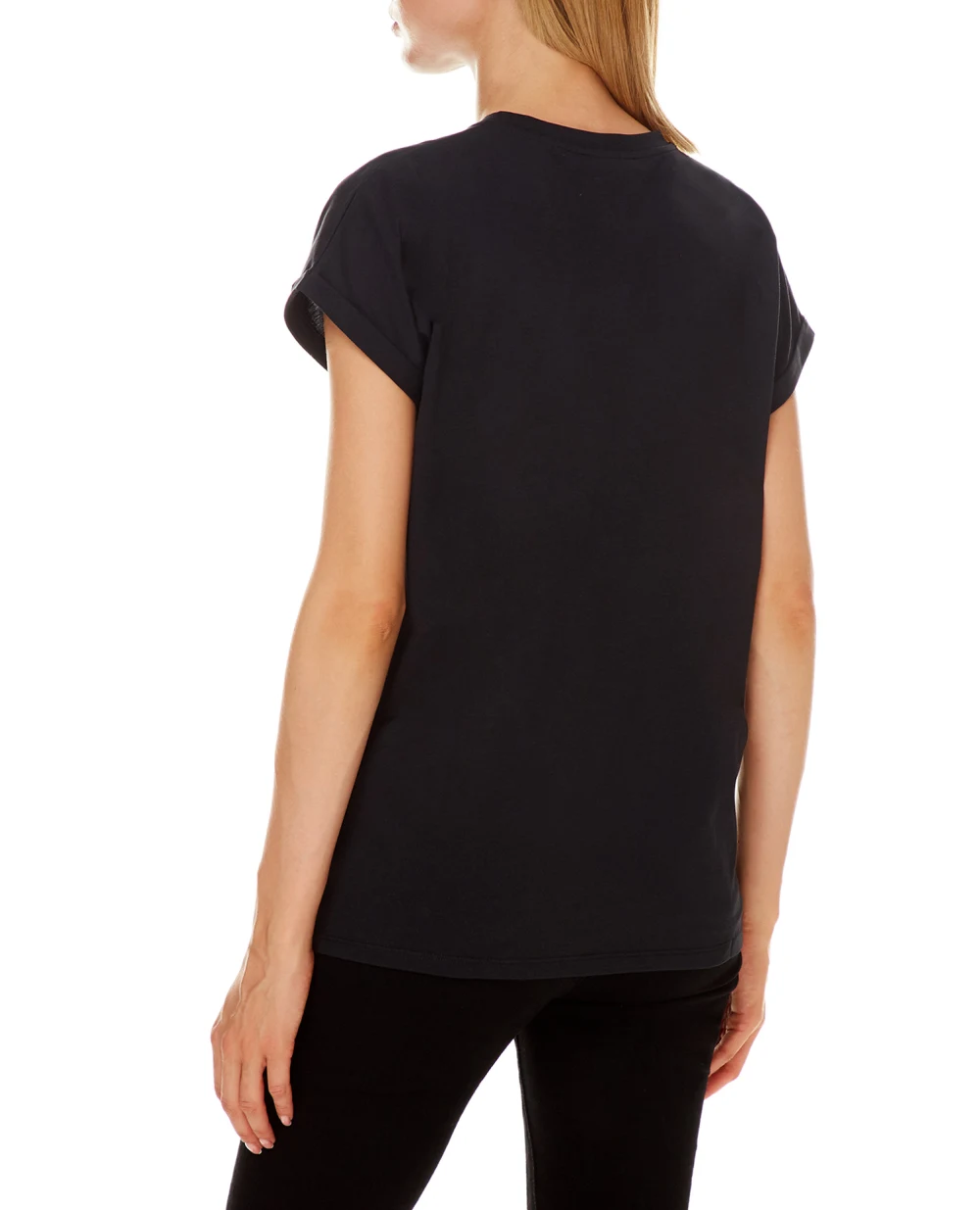 Футболка Balmain WF1EF010B013, черный цвет • Купить в интернет-магазине Kameron