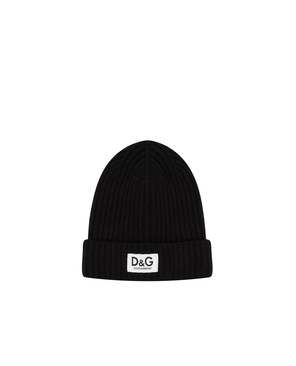 Шерстяная шапка Dolce&Gabbana Kids LBKH69-JBVJ1, черный цвет • Купить в интернет-магазине Kameron