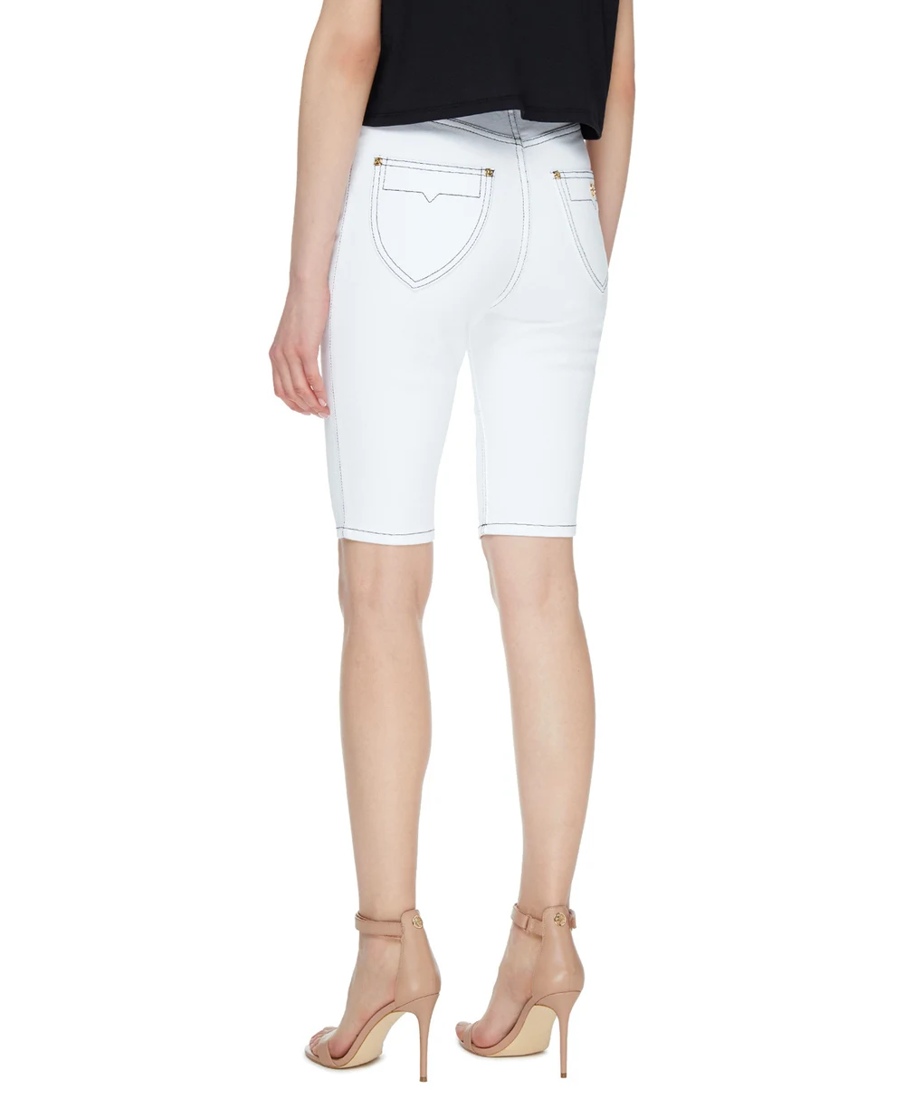 Шорты Balmain VF15425D087, белый цвет • Купить в интернет-магазине Kameron