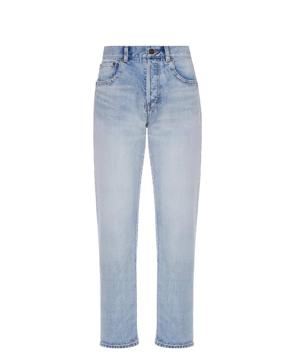 Джинсы Saint Laurent 648437-Y35AC, голубой цвет • Купить в интернет-магазине Kameron