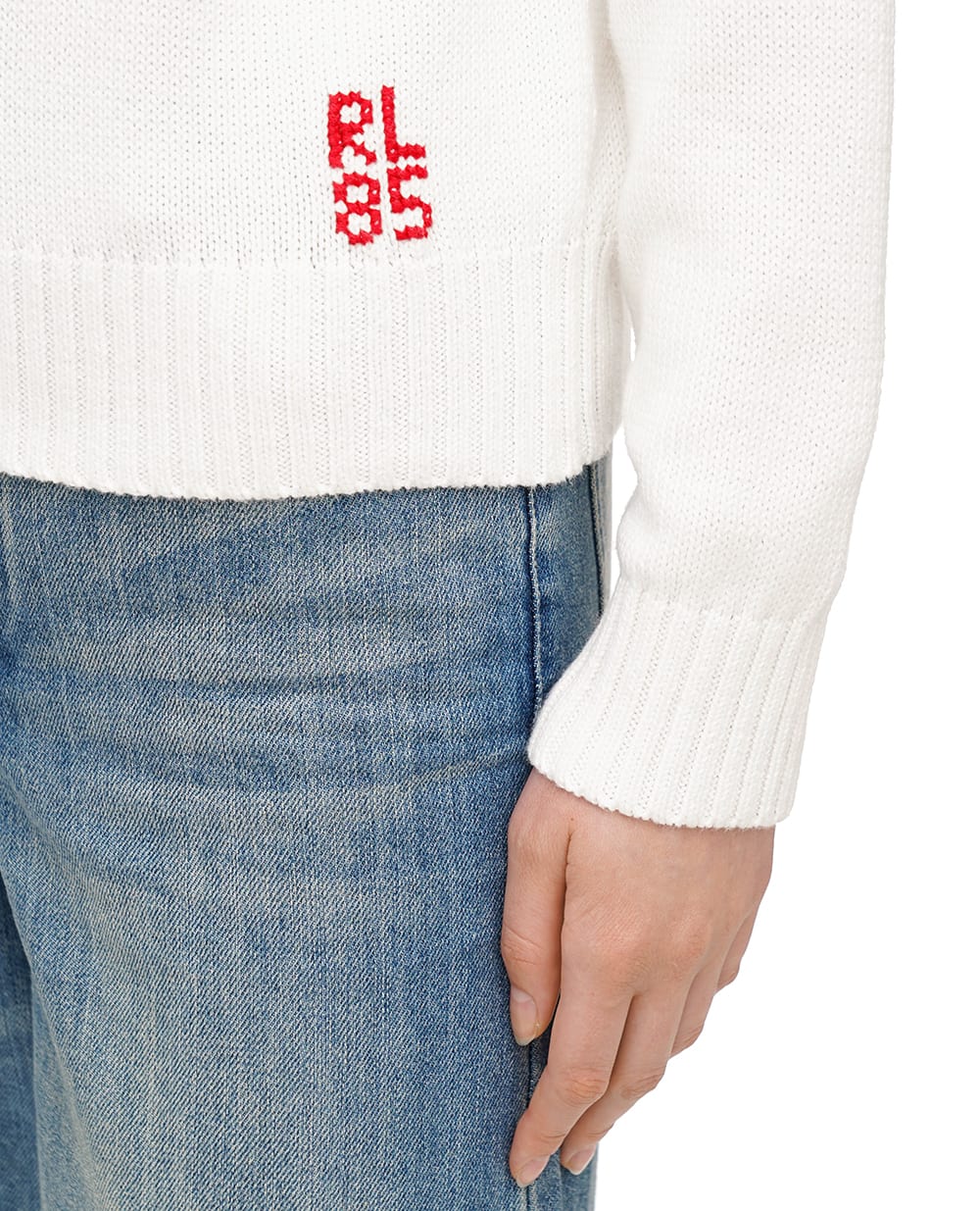 Свитер Polo Bear Polo Ralph Lauren 211935308001, белый цвет • Купить в интернет-магазине Kameron