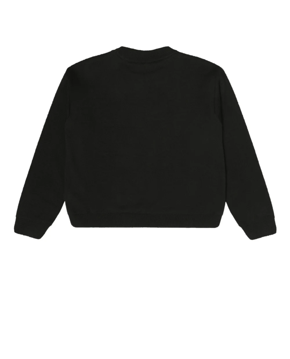 Шерстяной свитер Dolce&Gabbana Kids L5KW47-JAVYL-B, черный цвет • Купить в интернет-магазине Kameron
