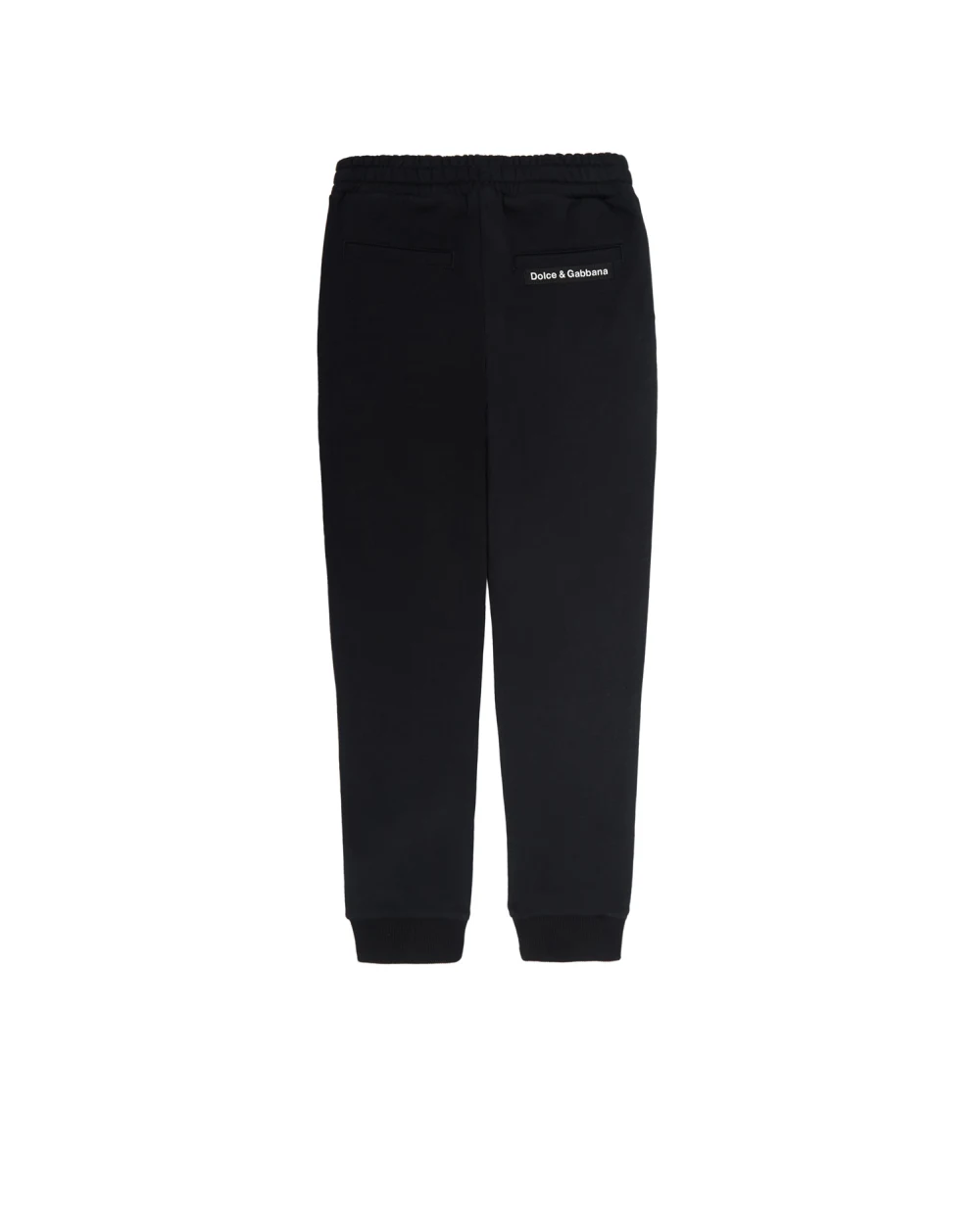 Спортивные брюки Dolce&Gabbana Kids L4JPCN-G7YGO-B, черный цвет • Купить в интернет-магазине Kameron
