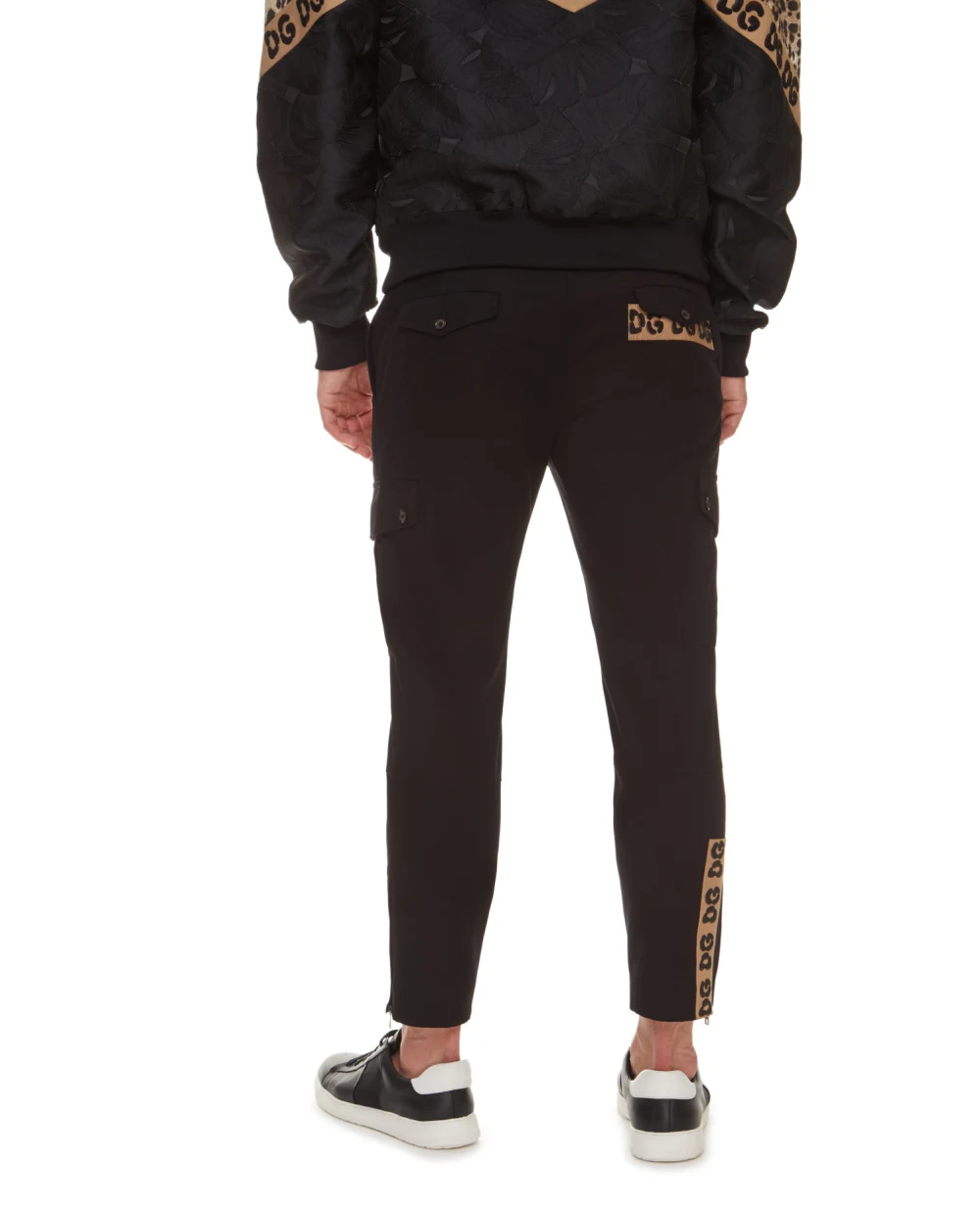 Брюки Dolce&Gabbana GYA8EZ-FUFJU, черный цвет • Купить в интернет-магазине Kameron