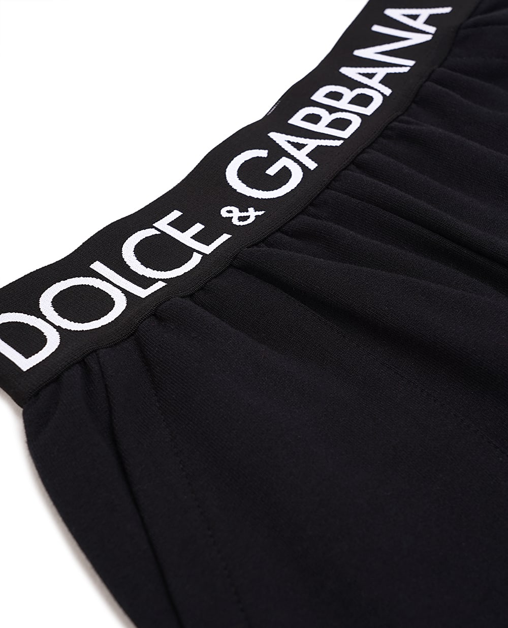 Детские спортивные брюки (костюм) Dolce&Gabbana Kids L5JPC3-G7KN8-B, черный цвет • Купить в интернет-магазине Kameron