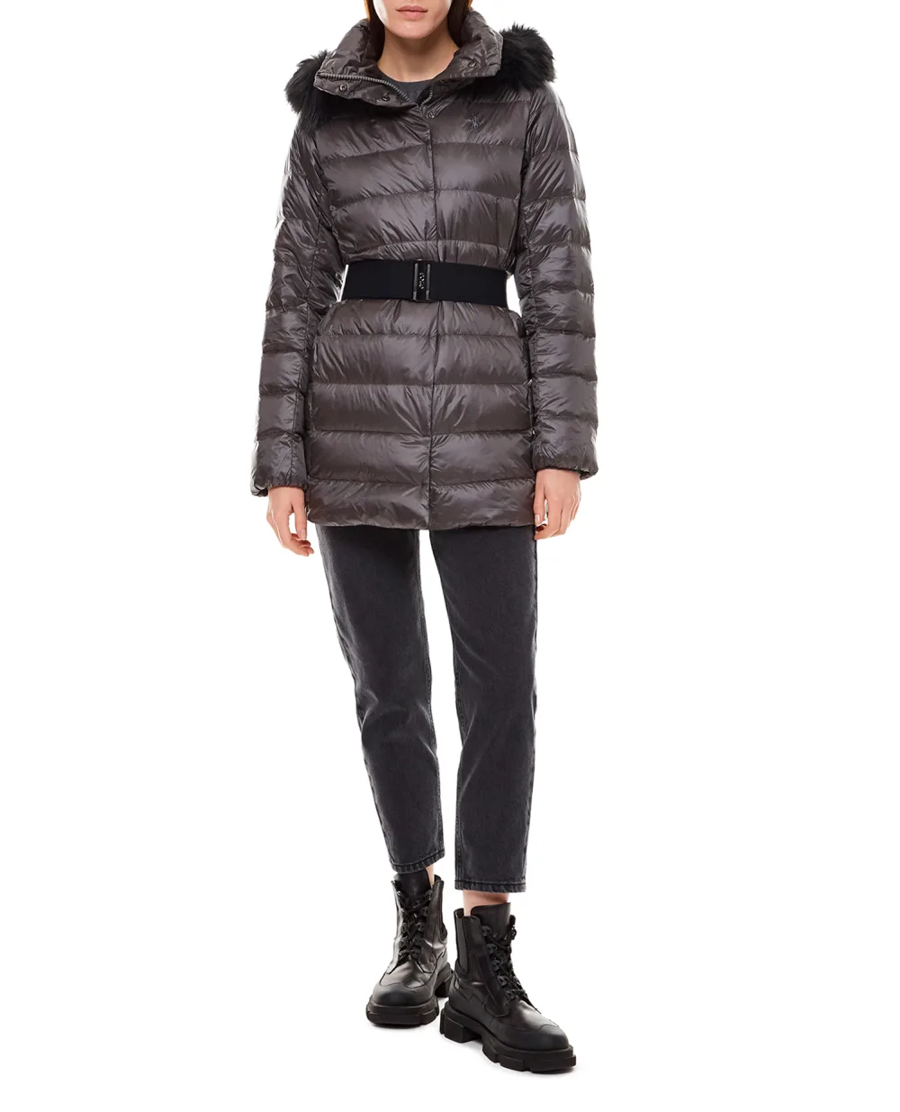 Пуховик Polo Ralph Lauren 211849510002, серый цвет • Купить в интернет-магазине Kameron