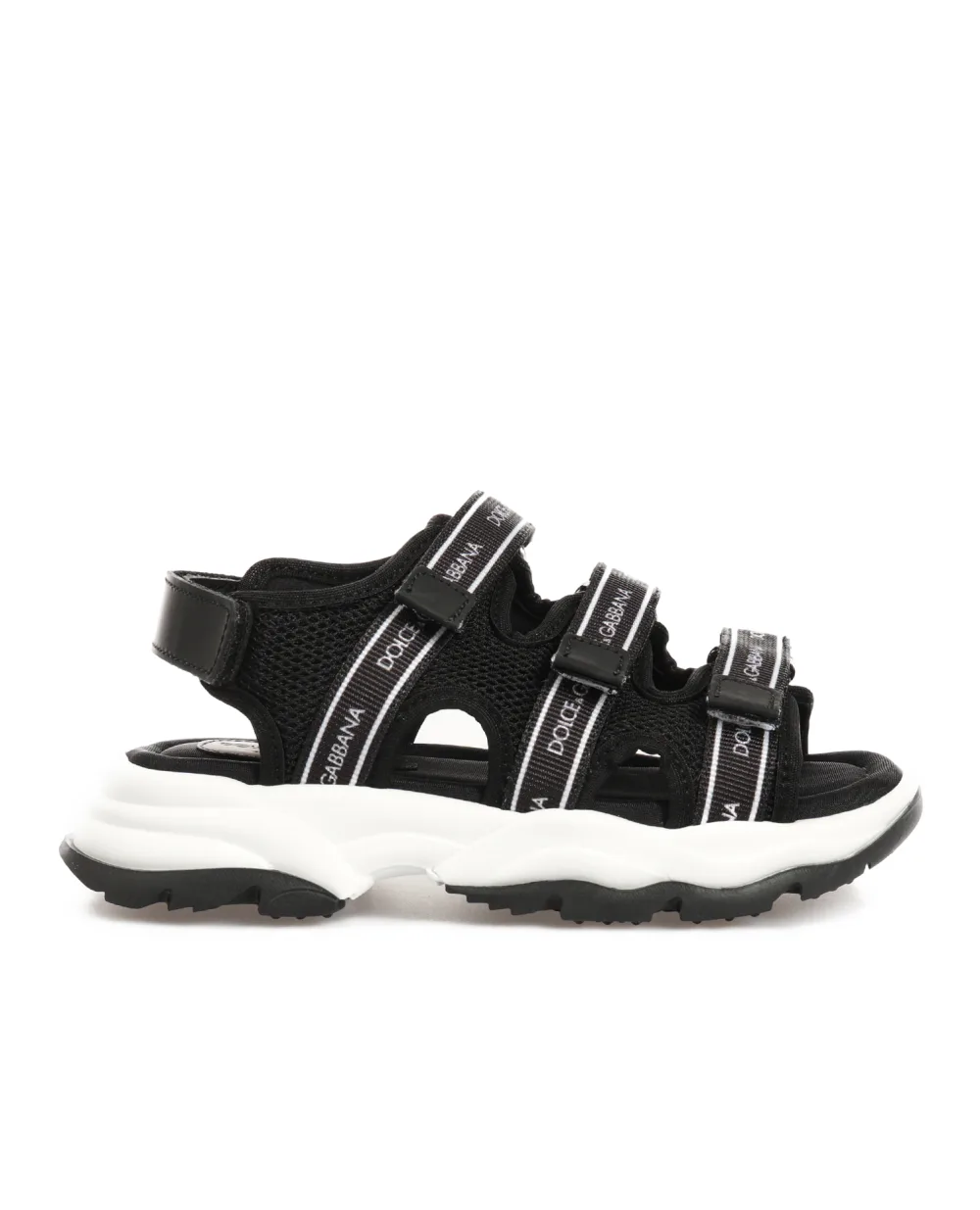 Сандалии Bambino Dolce&Gabbana Kids DA0971-AO239-S, черный цвет • Купить в интернет-магазине Kameron