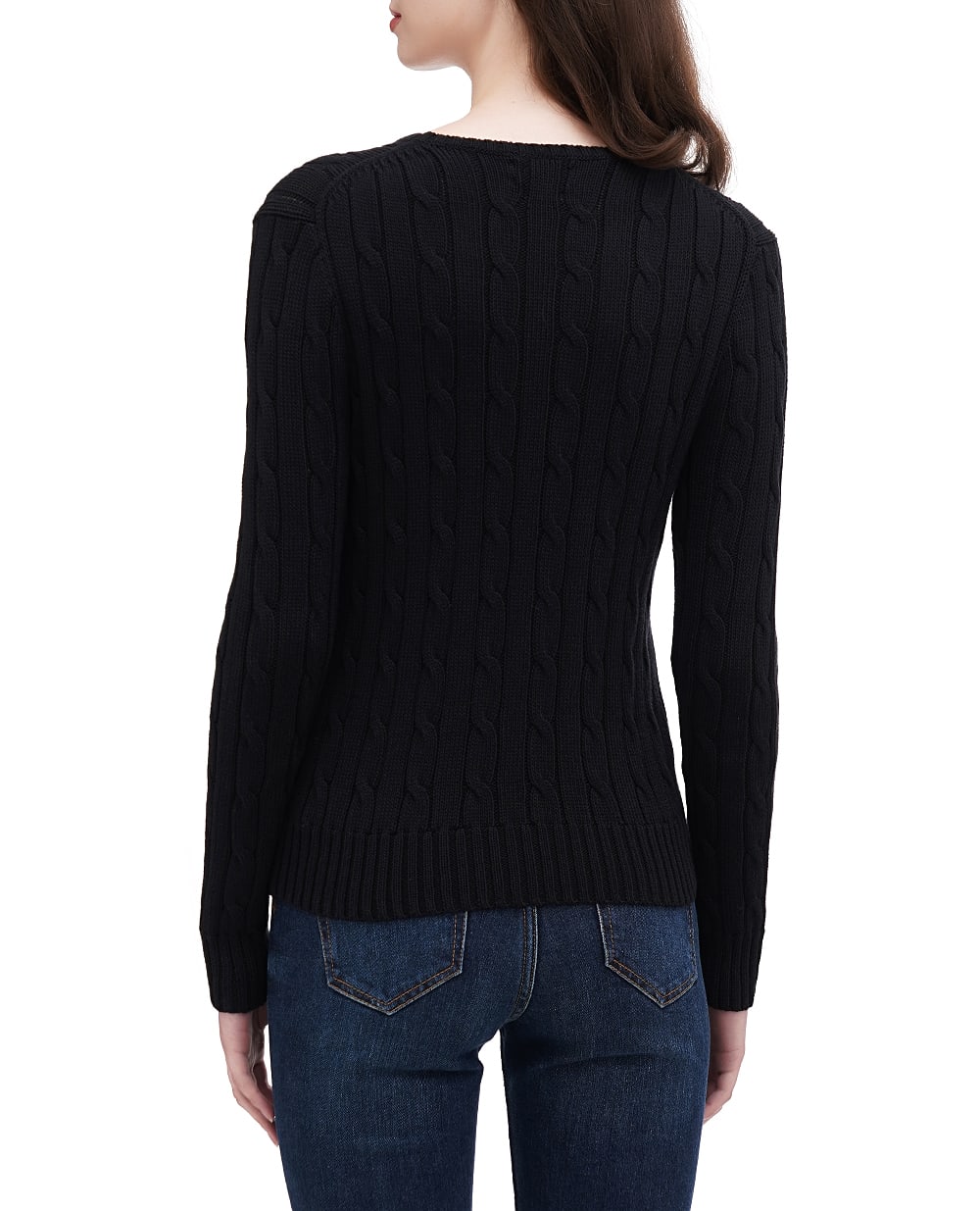 Свитер Polo Ralph Lauren 211891640011, черный цвет • Купить в интернет-магазине Kameron