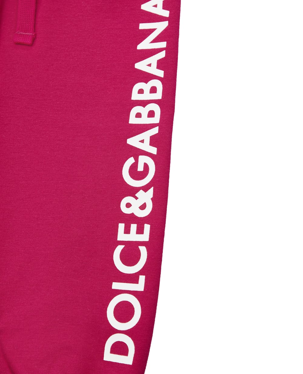 Детские спортивные брюки (костюм) Dolce&Gabbana Kids L2JPB0-G7J6W, малиновый цвет • Купить в интернет-магазине Kameron