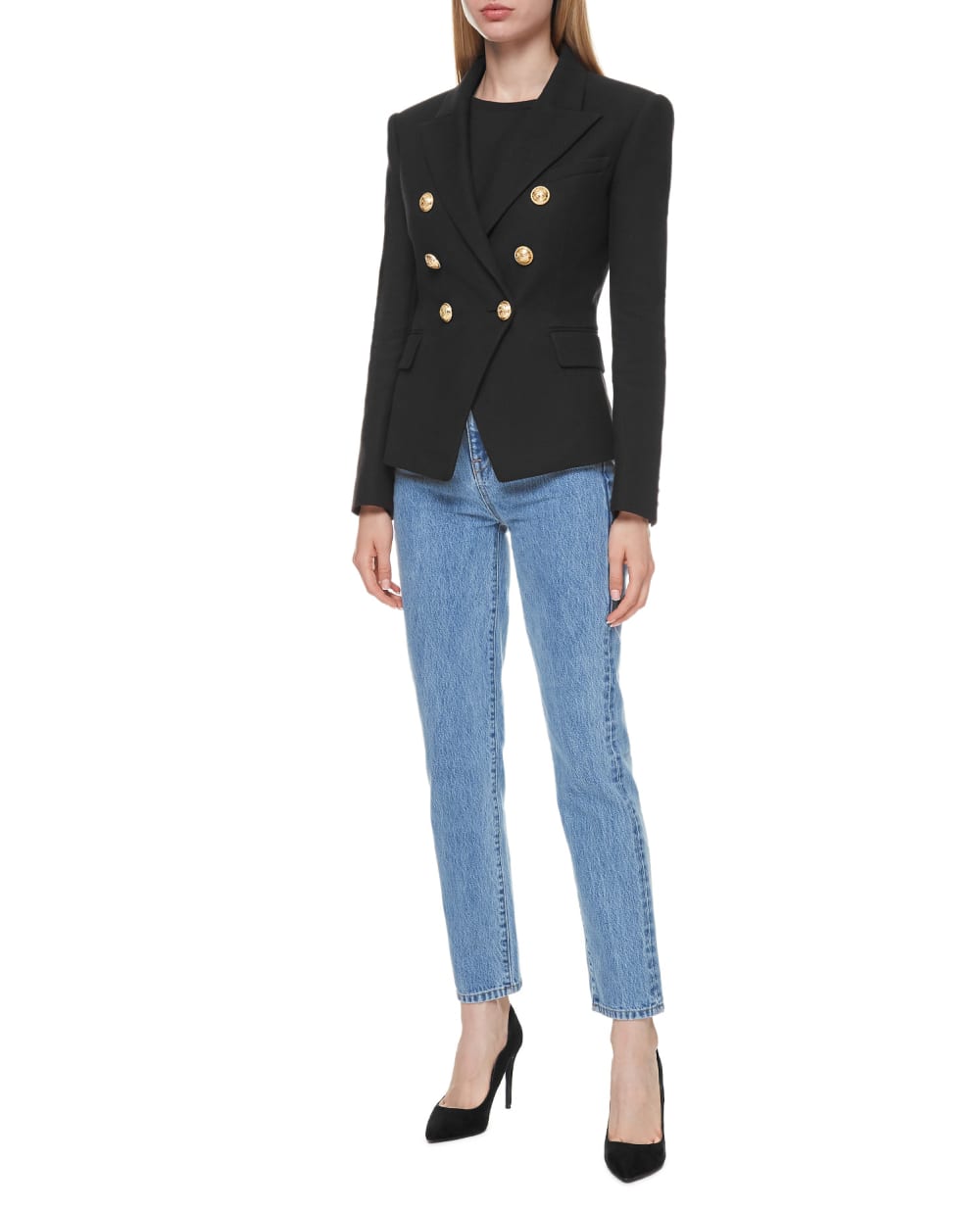 Жакет Balmain WF1SG000C208, черный цвет • Купить в интернет-магазине Kameron
