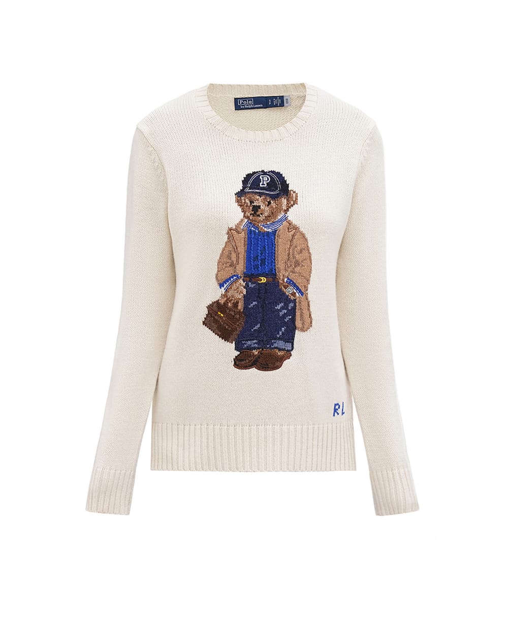 Джемпер Polo Bear Polo Ralph Lauren 211910460001, молочный цвет • Купить в интернет-магазине Kameron