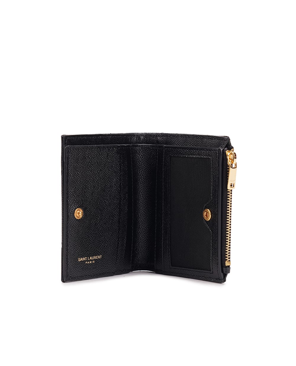 Кошелек Saint Laurent 575879-BOW01, черный цвет • Купить в интернет-магазине Kameron