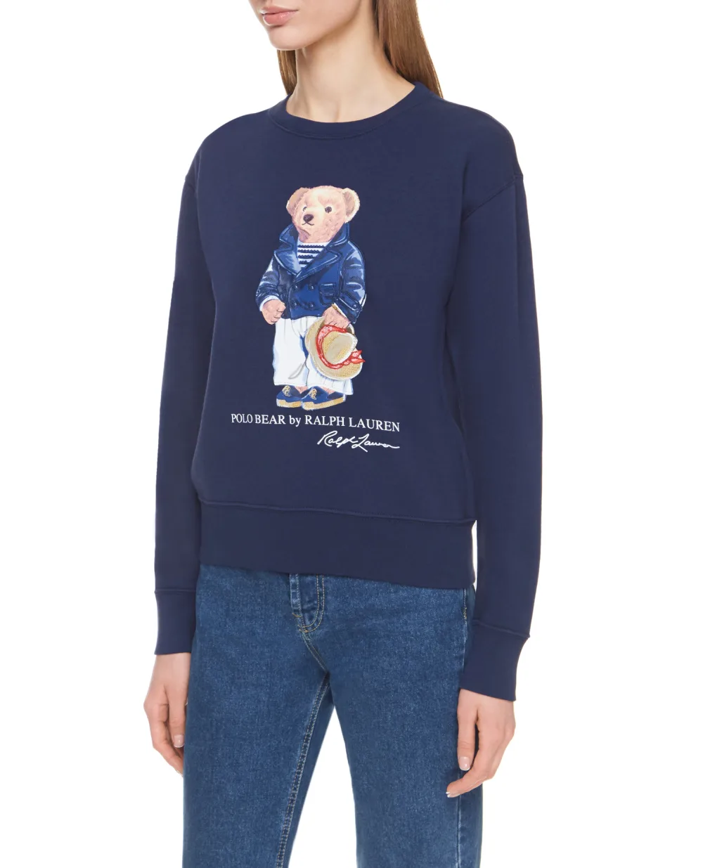 Свитшот Polo Ralph Lauren 211827921001, синий цвет • Купить в интернет-магазине Kameron