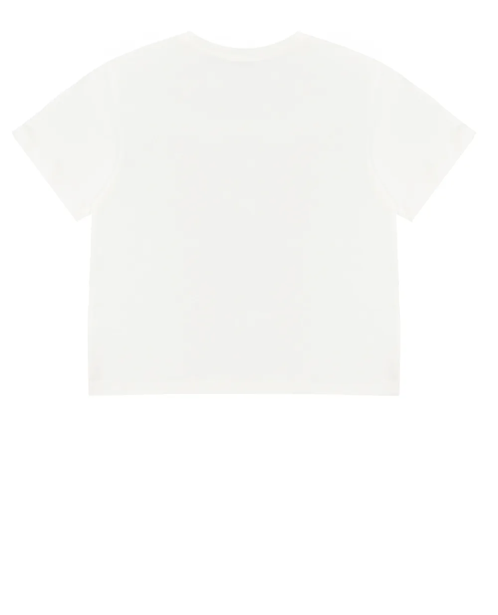 Детская футболка Dolce&Gabbana Kids L5JTHW-G7G9T-B, белый цвет • Купить в интернет-магазине Kameron
