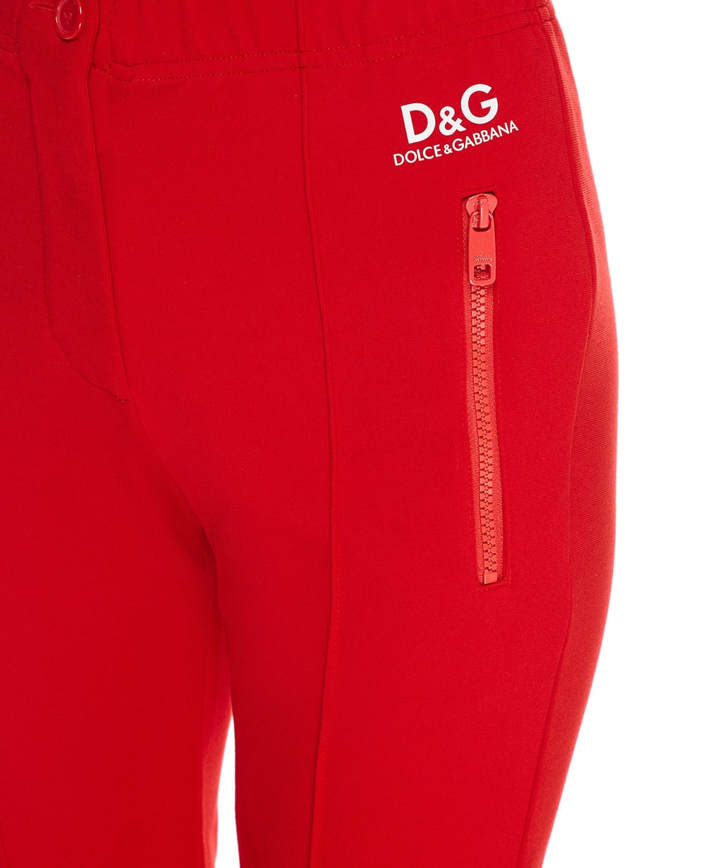 Спортивные брюки Dolce&Gabbana FTB7KT-GDO95-S, красный цвет • Купить в интернет-магазине Kameron