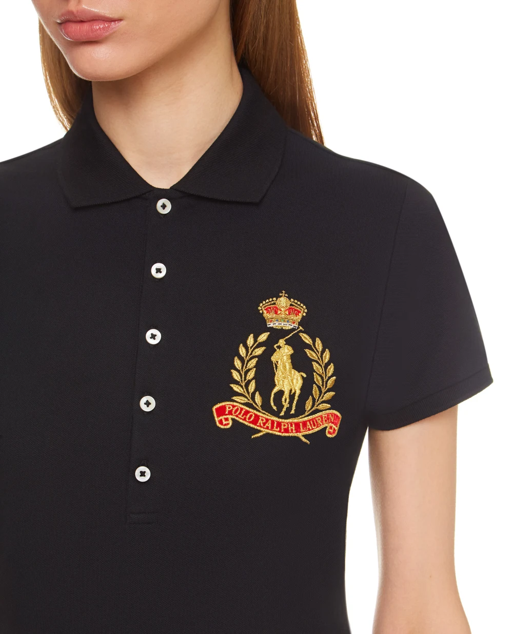 Поло Polo Ralph Lauren 211830468001, черный цвет • Купить в интернет-магазине Kameron