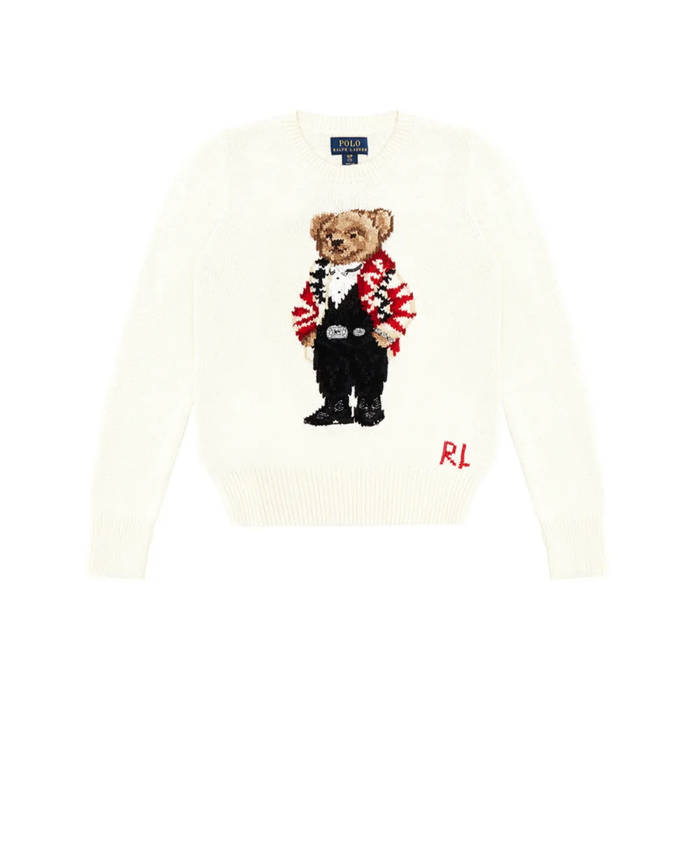 Детский свитер Polo Ralph Lauren Kids 313853152001, белый цвет • Купить в интернет-магазине Kameron