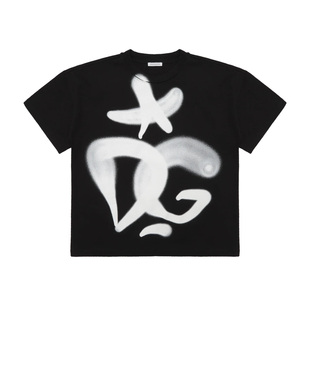 Детская футболка Dolce&Gabbana Kids L4JTDV-G7F5N-S, черный цвет • Купить в интернет-магазине Kameron