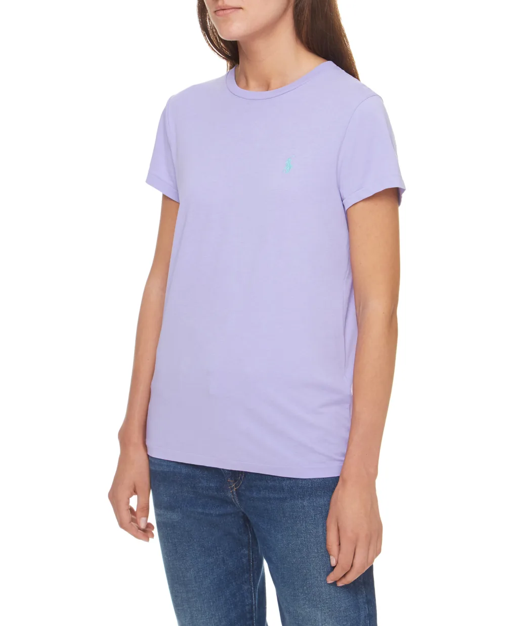 Футболка Polo Ralph Lauren 211847073005, сиреневый цвет • Купить в интернет-магазине Kameron