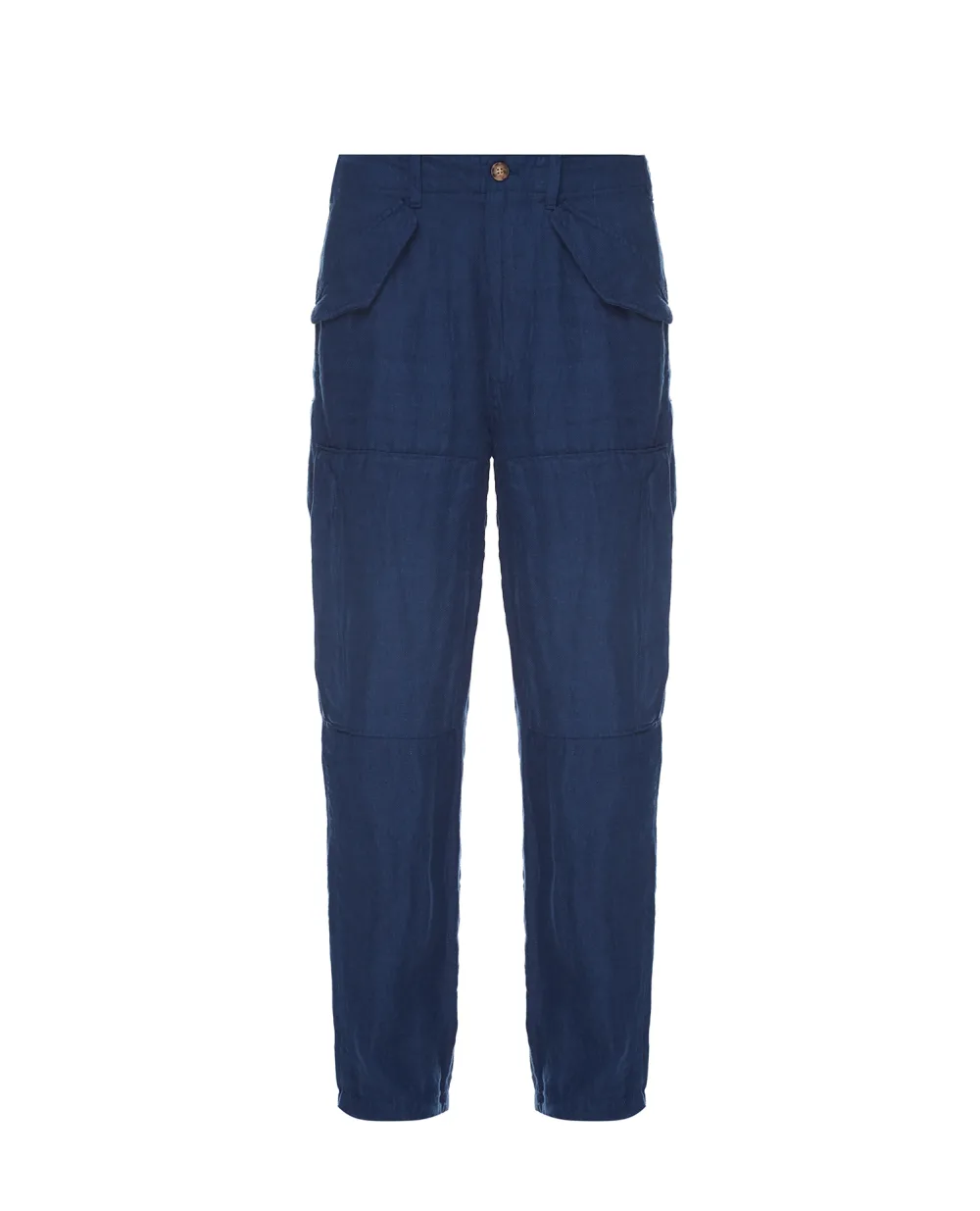 Льняные брюки Polo Ralph Lauren 211833043001, синий цвет • Купить в интернет-магазине Kameron