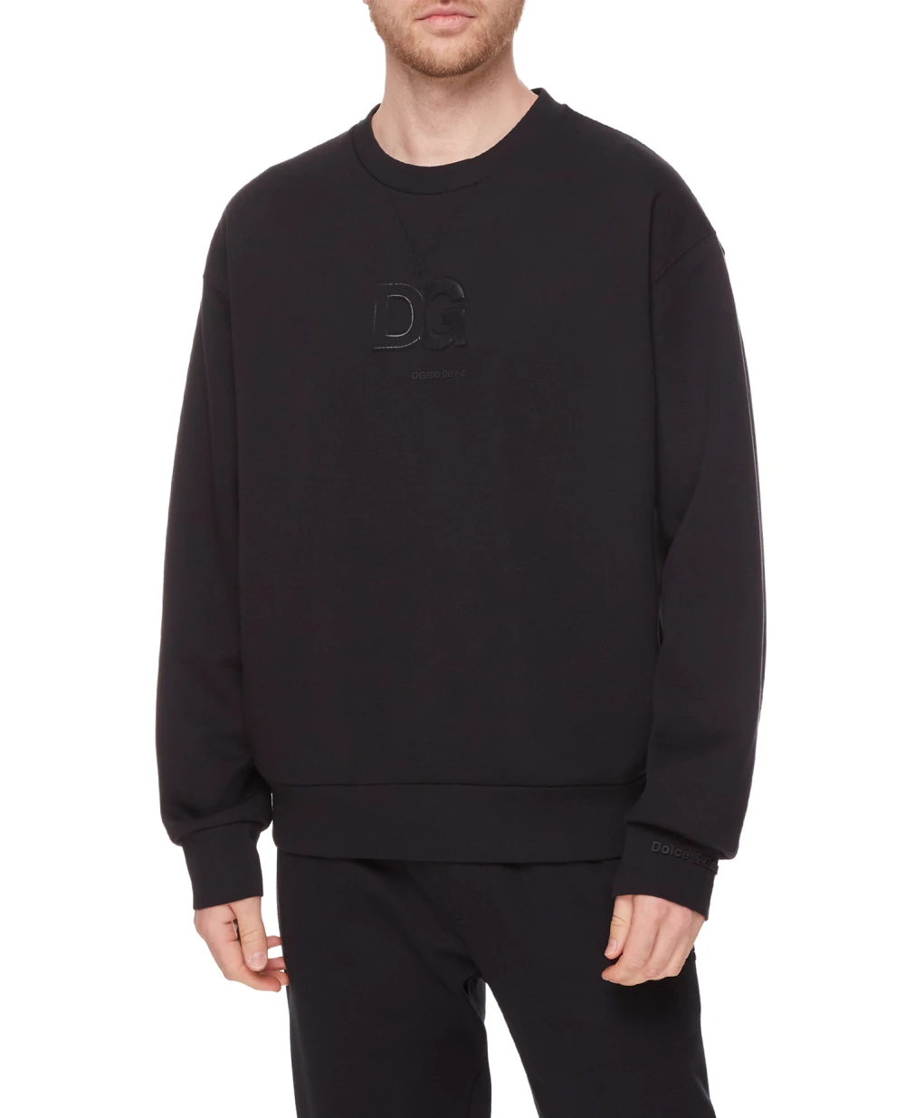 Свитшот Dolce&Gabbana G9VA5Z-HU7IH, черный цвет • Купить в интернет-магазине Kameron