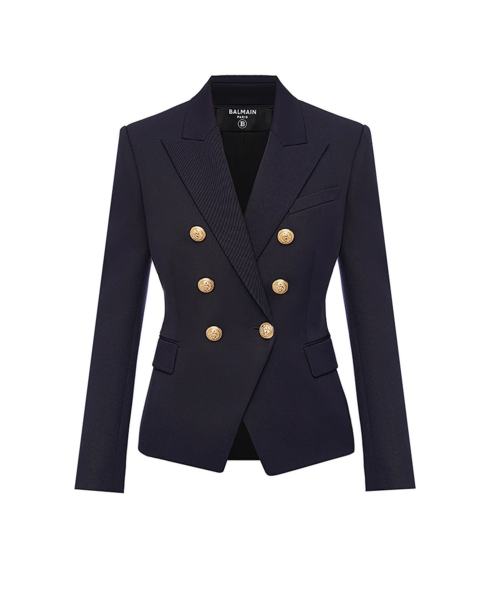 Жакет Balmain CF1SG008WB08, темно-синий цвет • Купить в интернет-магазине Kameron